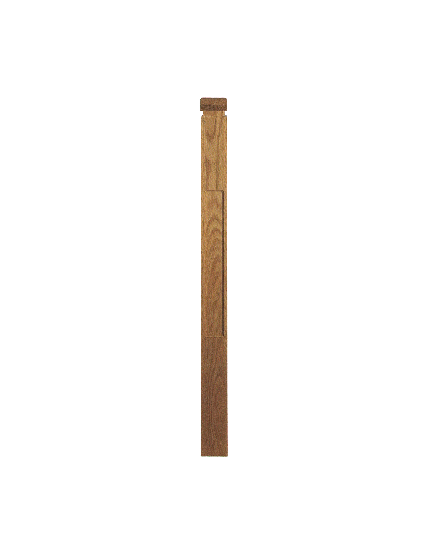 Red Oak Post 3 1/2"x48" - PRO126131248