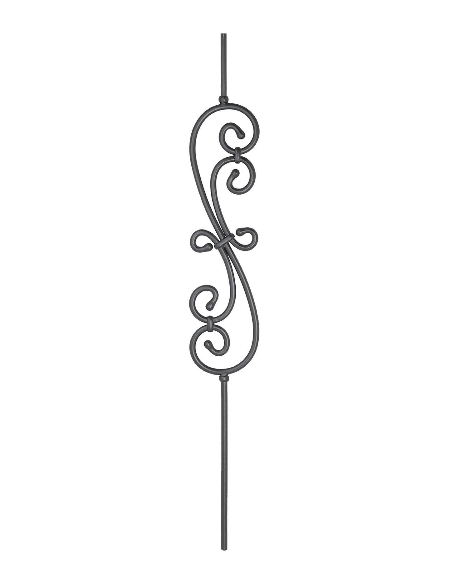 9/16" Solid Round Powder Coated Baluster - SRPS1051/1RD