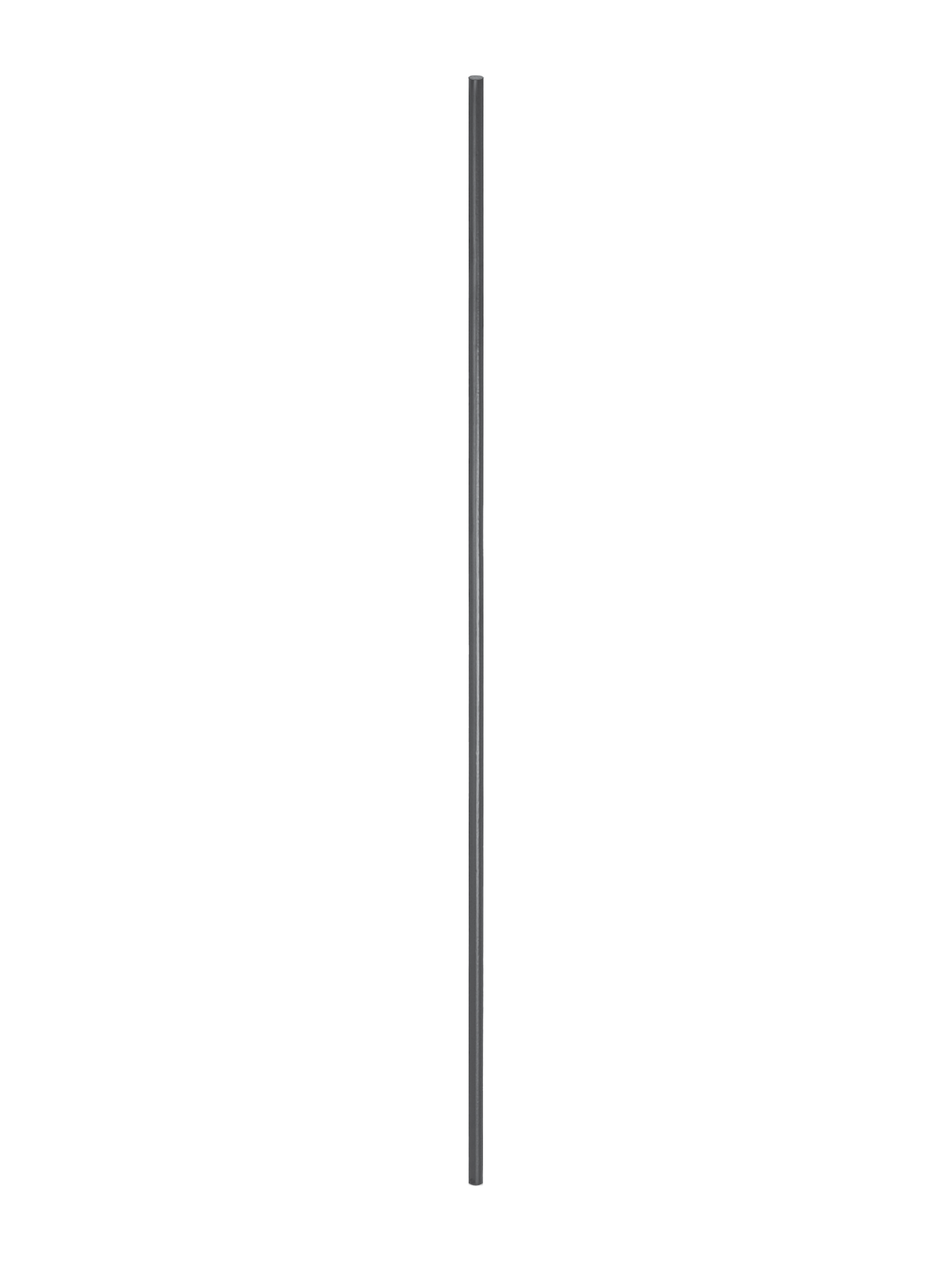 9/16" Solid Round Powder Coated Baluster - SRPSPLAINR