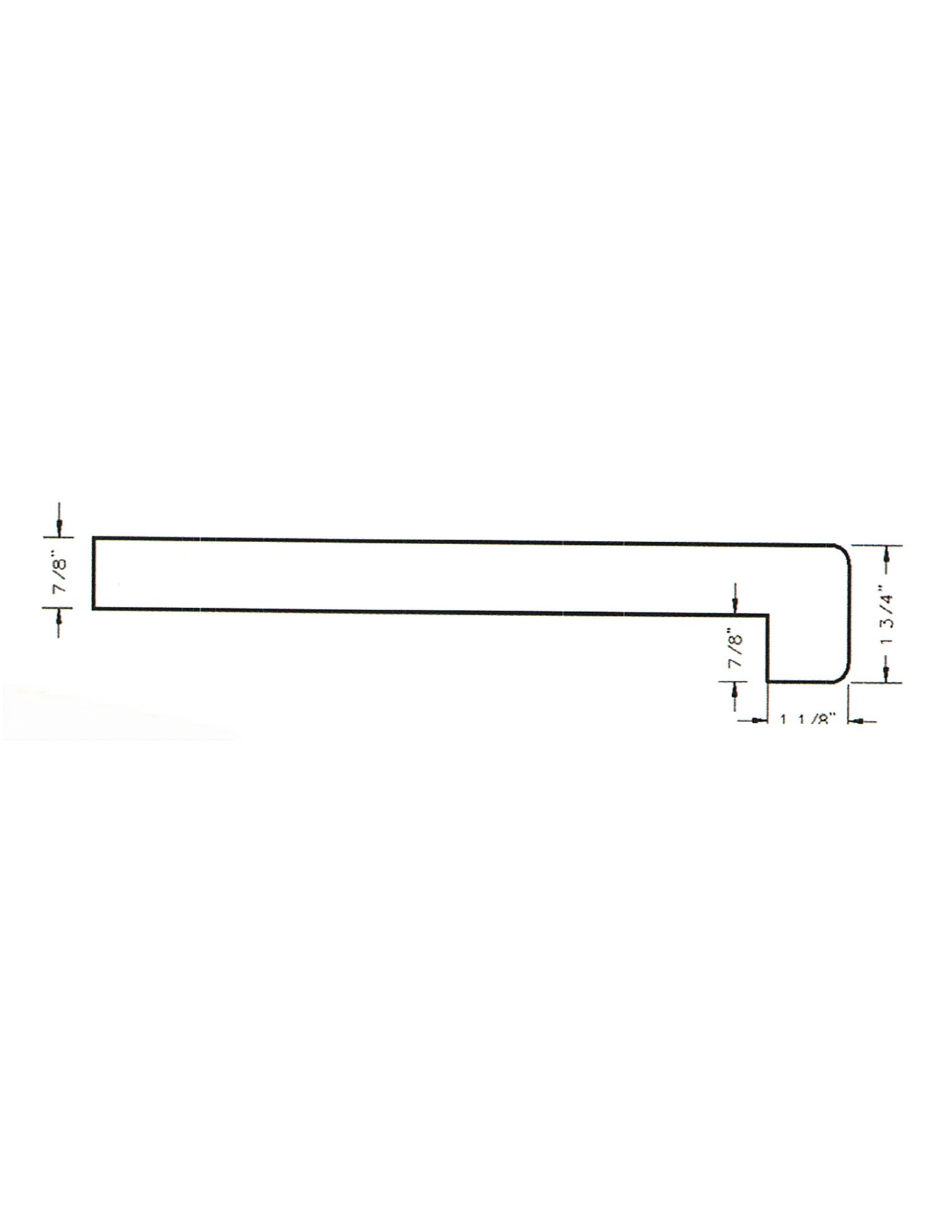 Stair Treads - Pie Shape