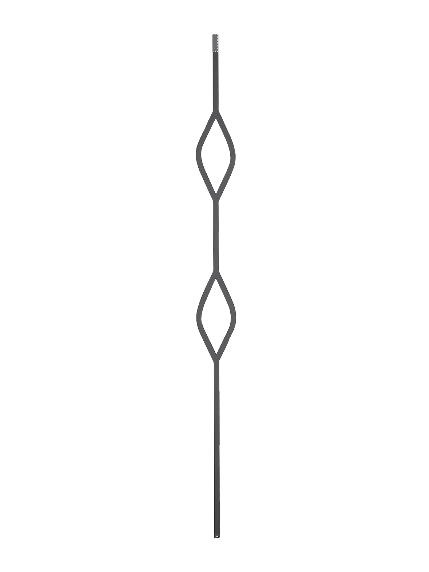 1/2" Powder Coated Baluster - TW2SIPTMOVAL2