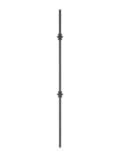 1/2" Drilled and Tapped Solid Square Baluster - DTSSPL683D36