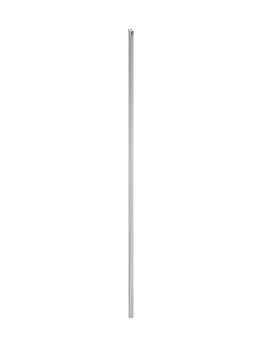 1/2" Drilled and Tapped Tubular Square Baluster - DTTSSSBSQ12DTL36