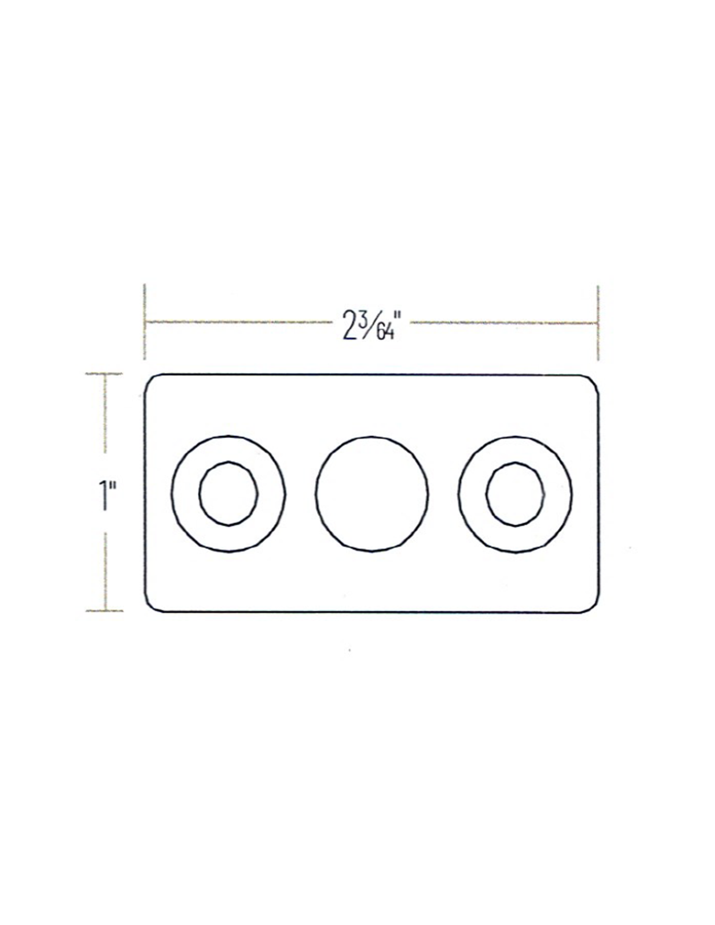 Handrail Bracket Plate - EP1