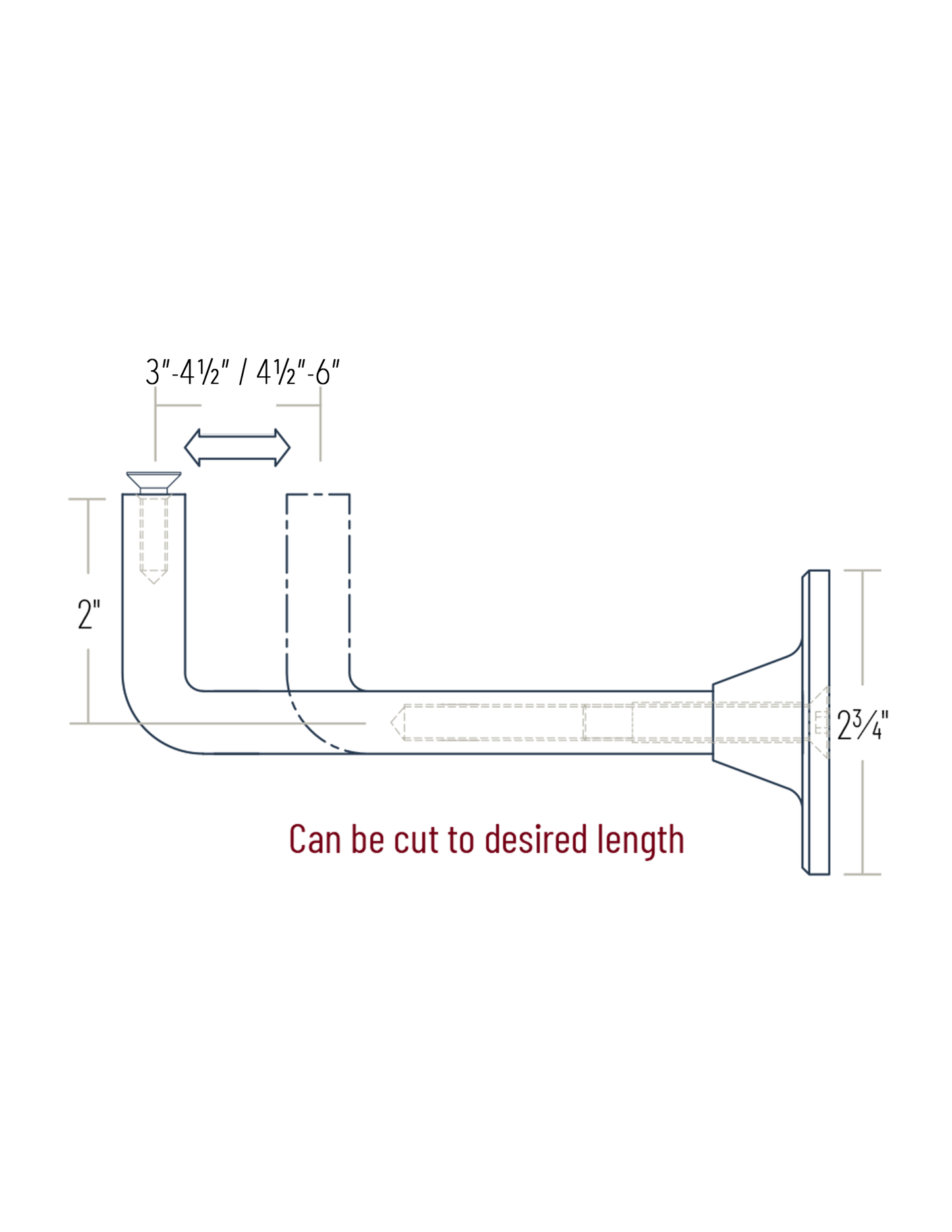 Handrail Bracket - HB3HA