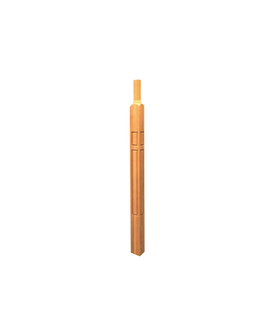 Red Oak Newel 2 3/4"x42" - NWROF823442