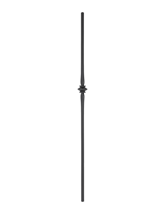 1/2" Solid Square Powder Coated Baluster - PCPS131S44