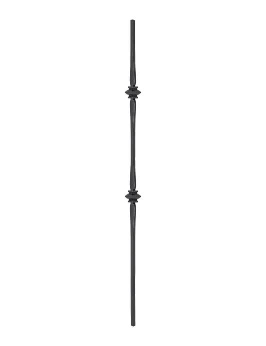 1/2" Solid Square Powder Coated Baluster - PCPS132D44
