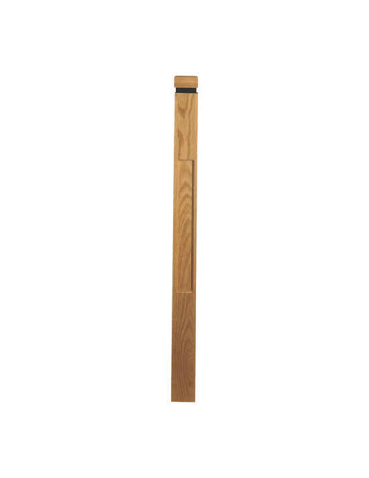 Red Oak Post 3 1/2"x52" - PRO126131252 (with ring)