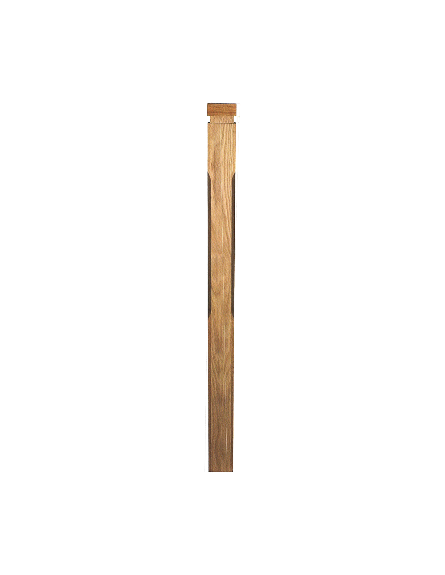 Red Oak Post 3 1/2"x48" - PRO126431248