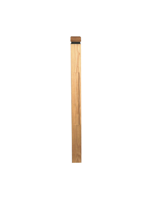 Red Oak Post with Ring 3 1/2"x48" - PRO126531248 (ring)