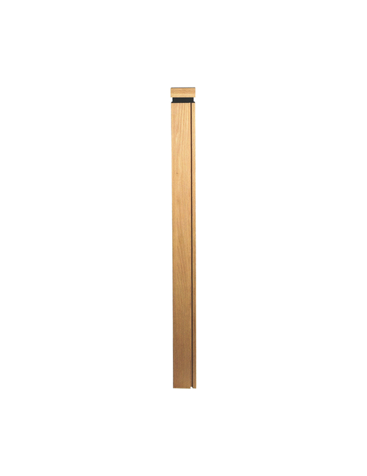 Red Oak Post with Ring 3 1/2"x48" - PRO126931248 (ring)