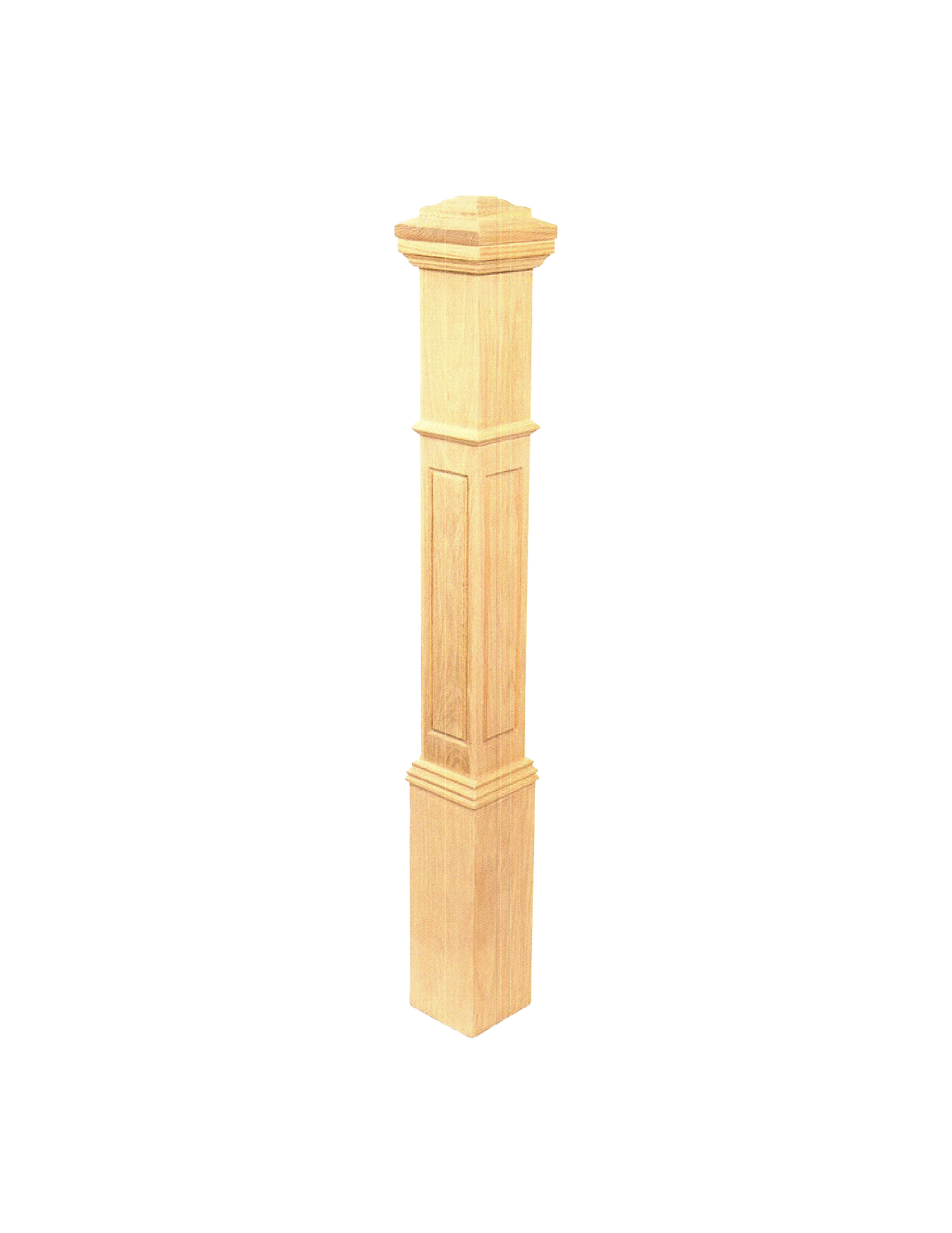 Red Oak Post 5 3/8"x48" - PROBN553848