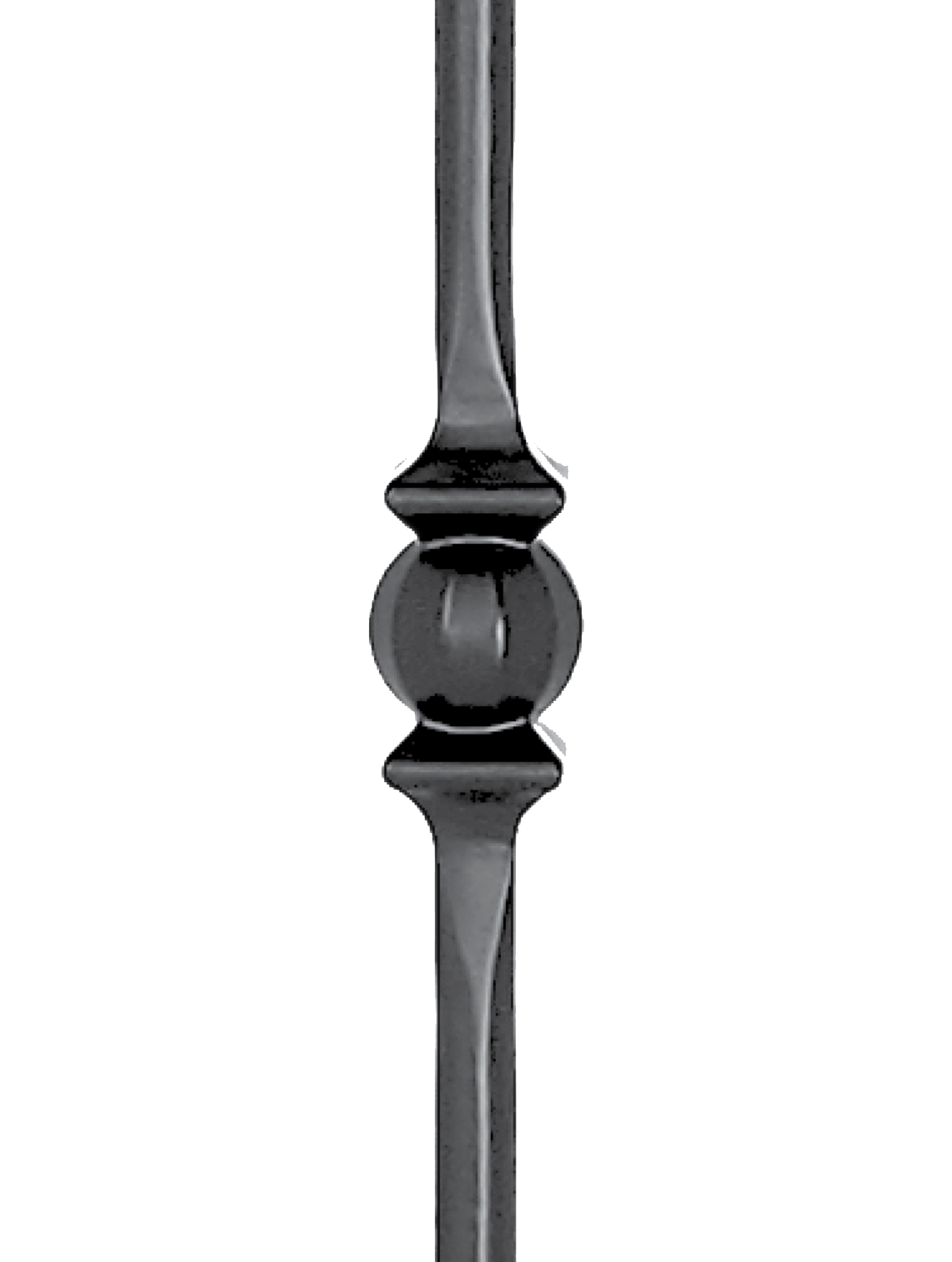 9/16" Solid Round Powder Coated Baluster - SRPS496C2