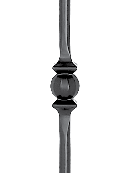 9/16" Solid Round Powder Coated Baluster - SRPS496C2