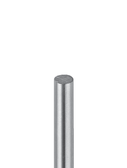 Stainless Steel Solid Round Baluster - SSSSSBCRYPLAIN