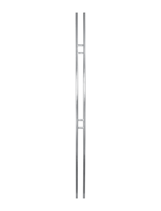 1/2" Stainless Steel Tubular Square Baluster - SSTPTM44SS