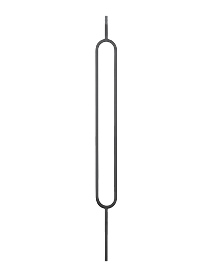 1/2" Powder Coated Baluster - TW2SIPTMLOOP