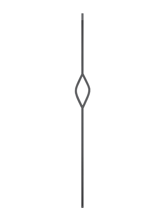 1/2" Powder Coated Baluster - TW2SIPTMOVAL1