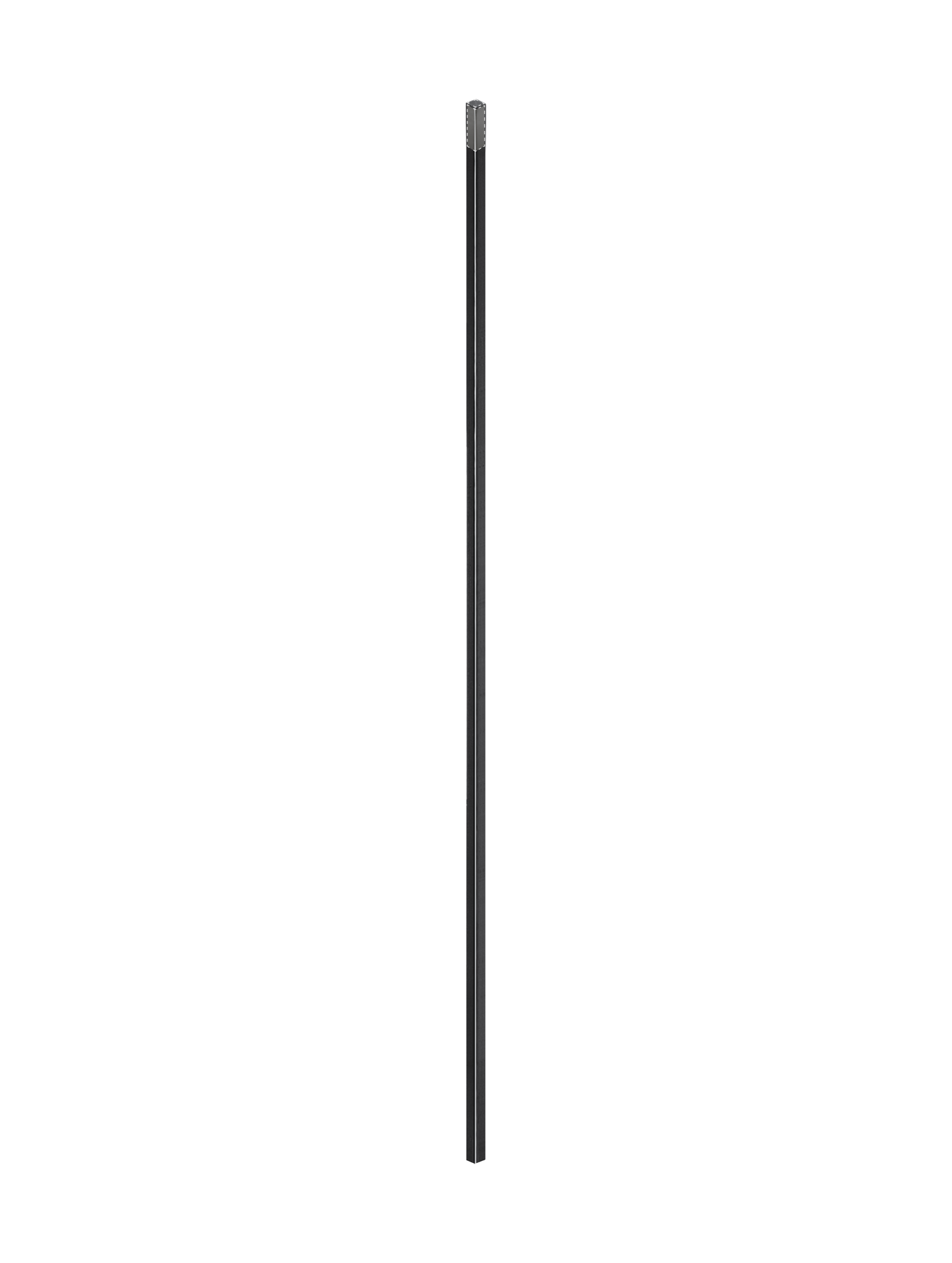 5/8" Powder Coated Baluster - TW2SIPTMPLAIN58
