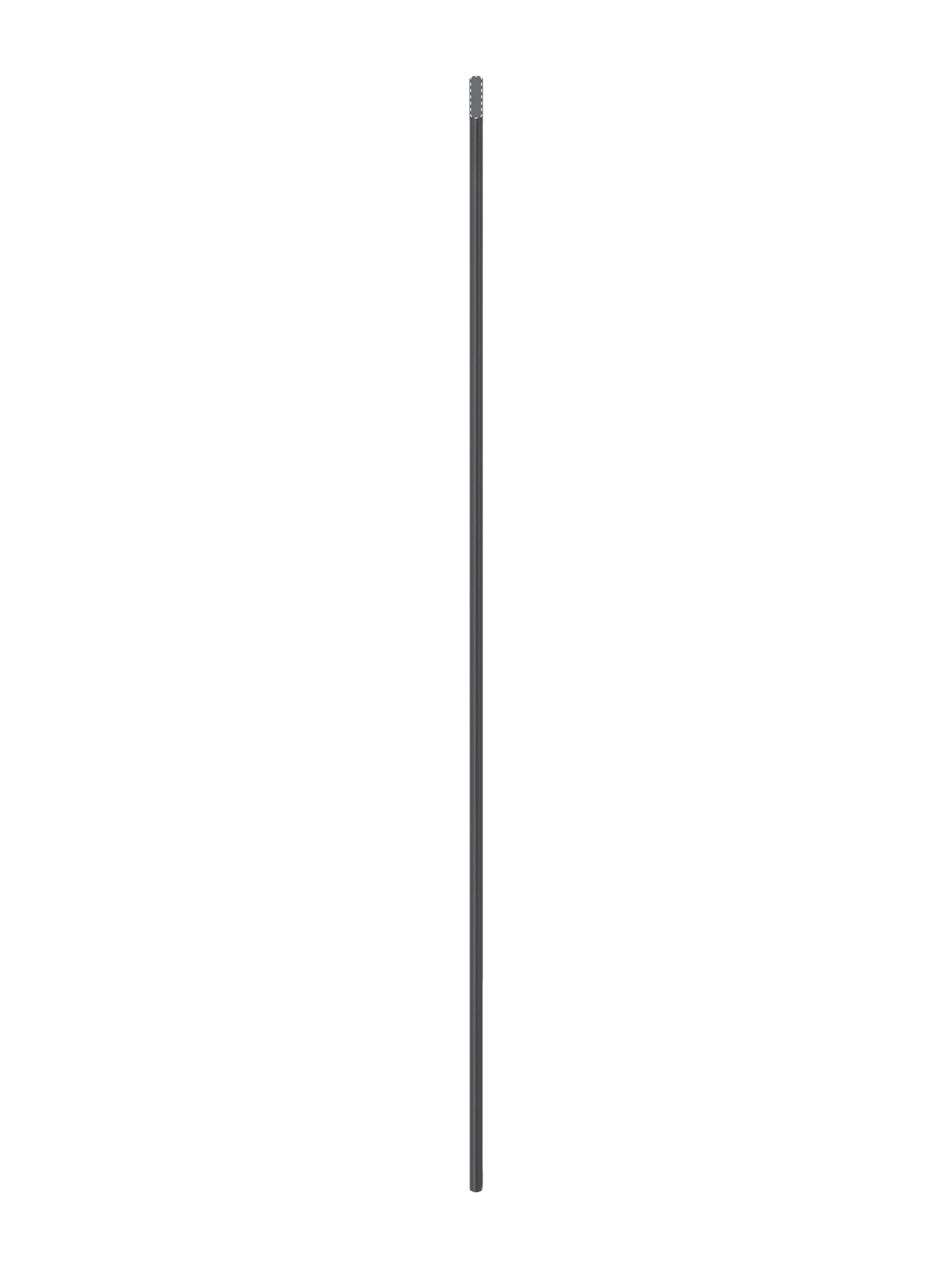 9/16" Round Powder Coated Baluster - TW2SIPTMRPLAIN