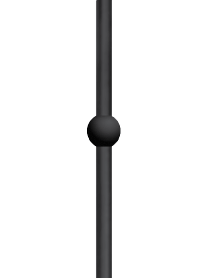 9/16" Round Powder Coated Baluster - TW2SIPTMBALL2