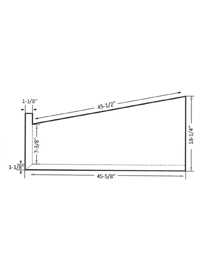 Stair Treads - Pie Shape