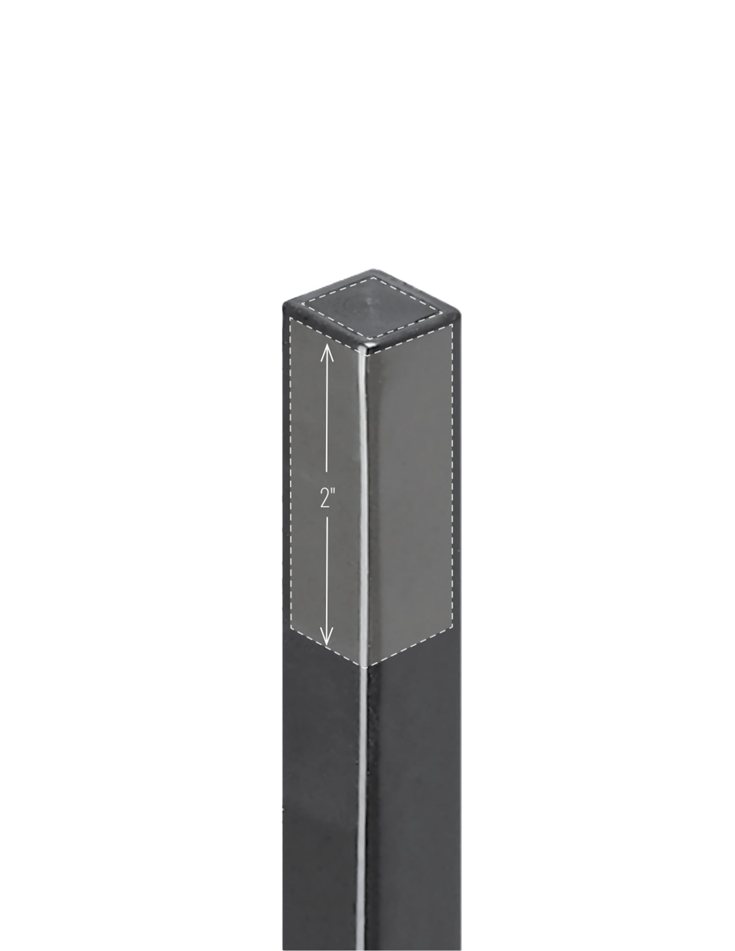 1/2" Powder Coated Baluster - TW2SIPTM1S